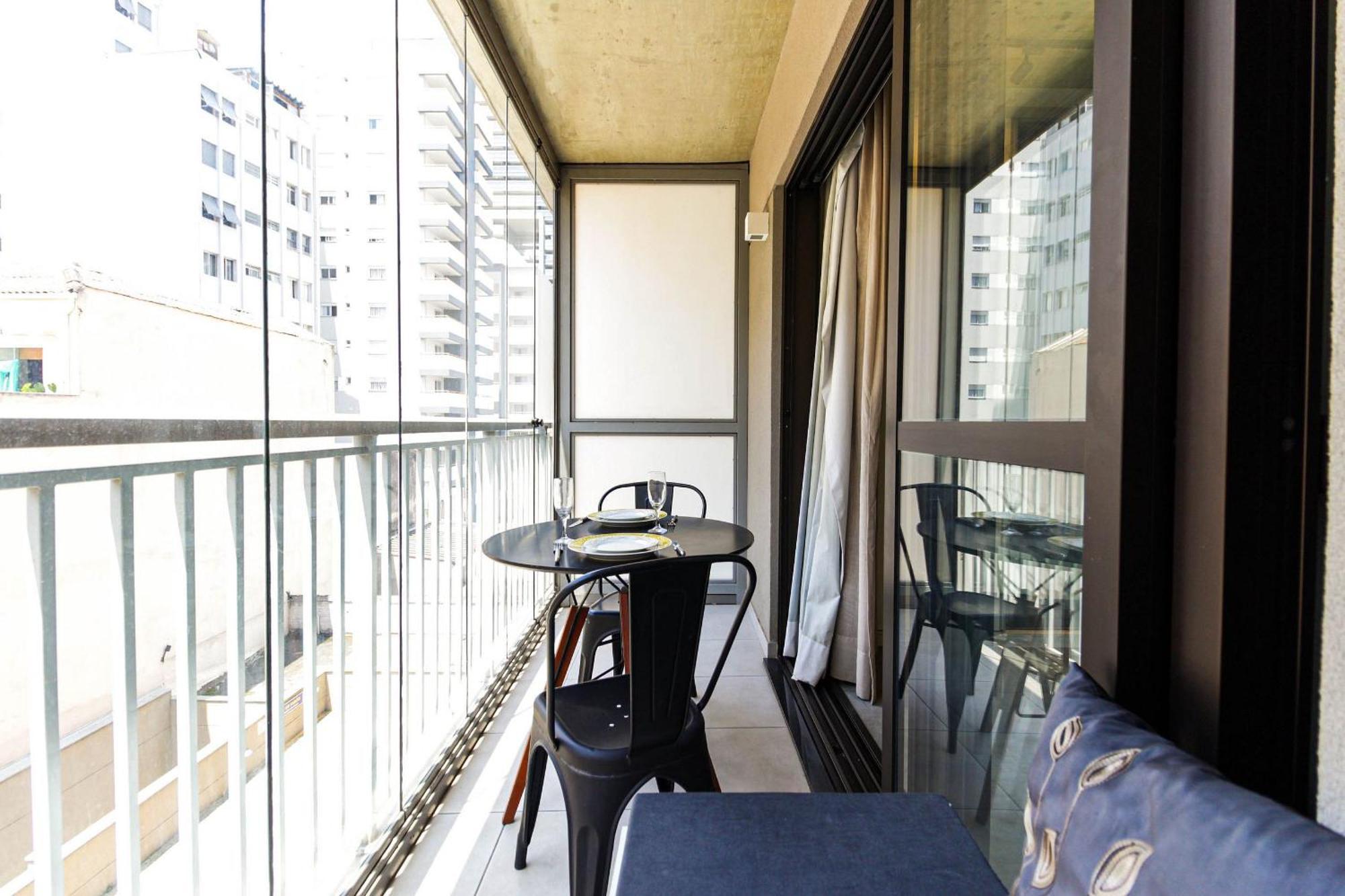 Bk407 - Aconchegante | Metro Republica Apartamento