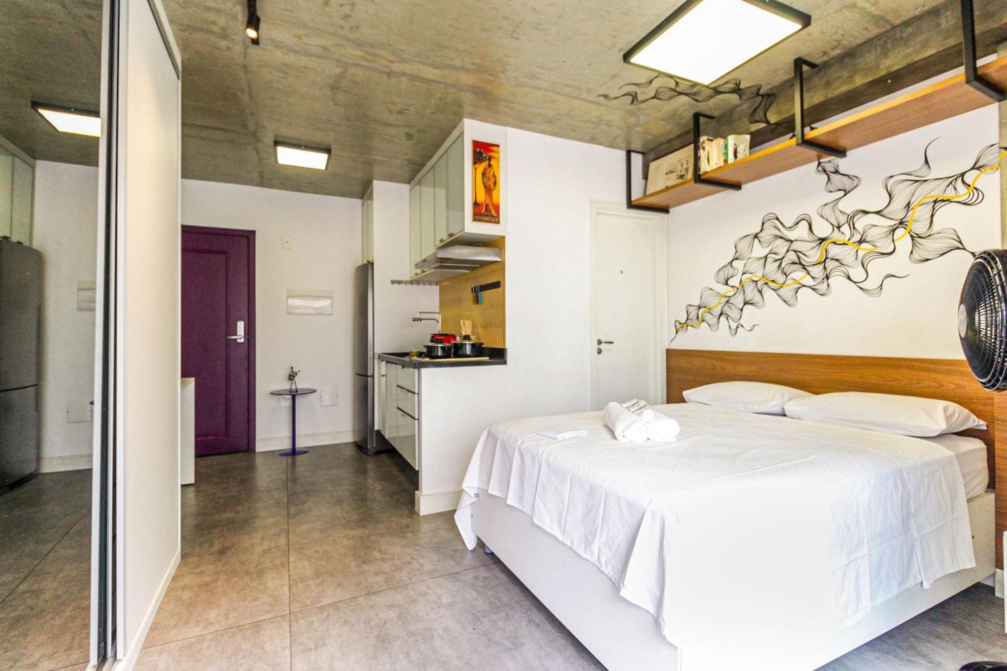 Apartamento Bk407 - Aconchegante | Metro Republica *