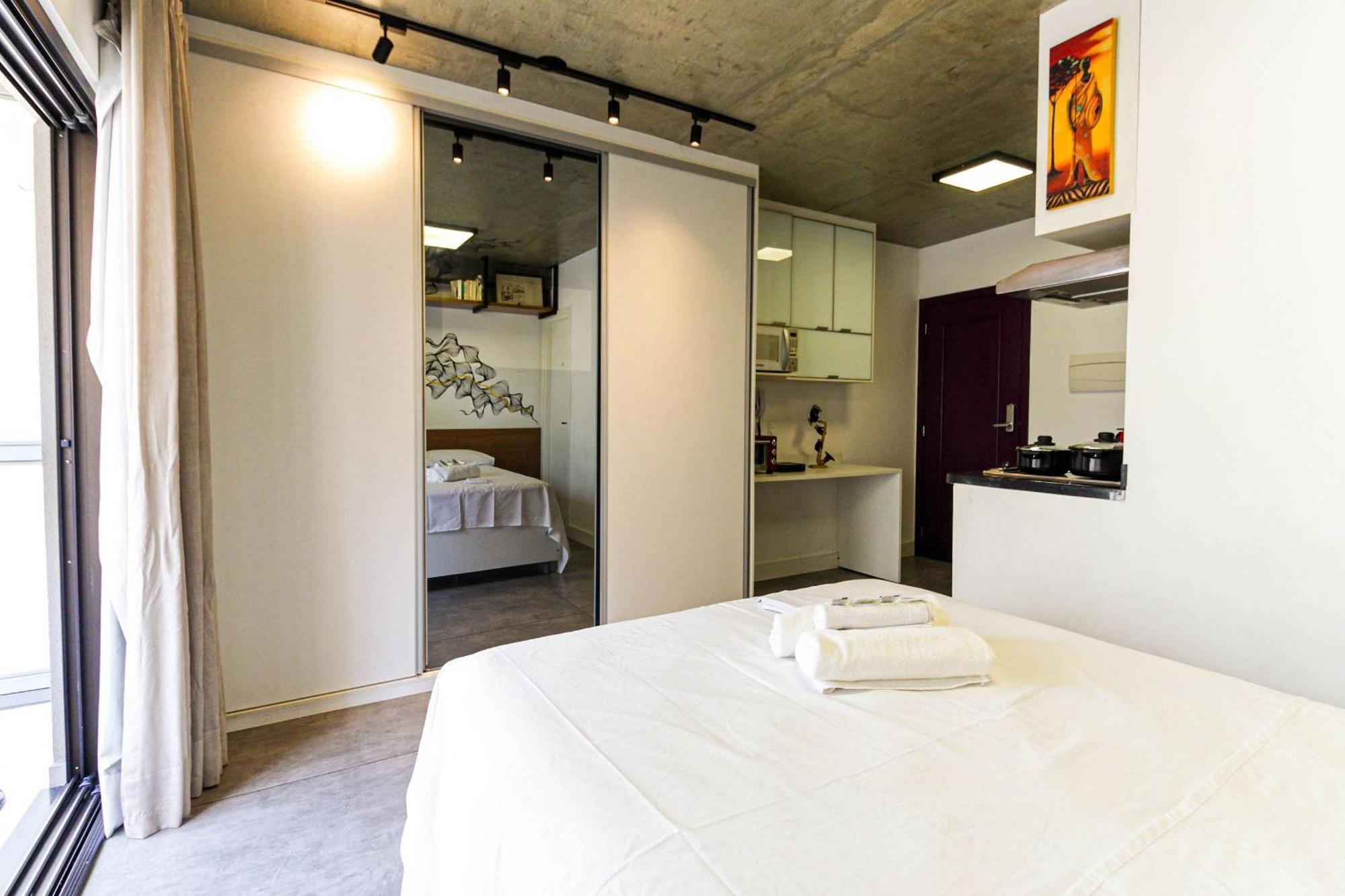 Apartamento Bk407 - Aconchegante | Metro Republica