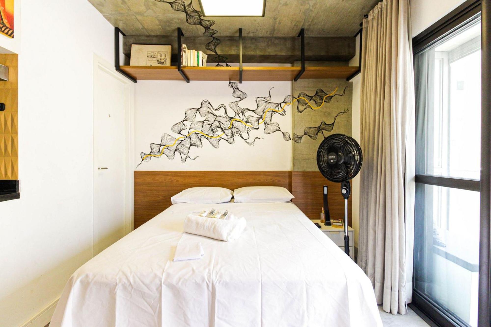 Bk407 - Aconchegante | Metro Republica Apartamento São Paulo